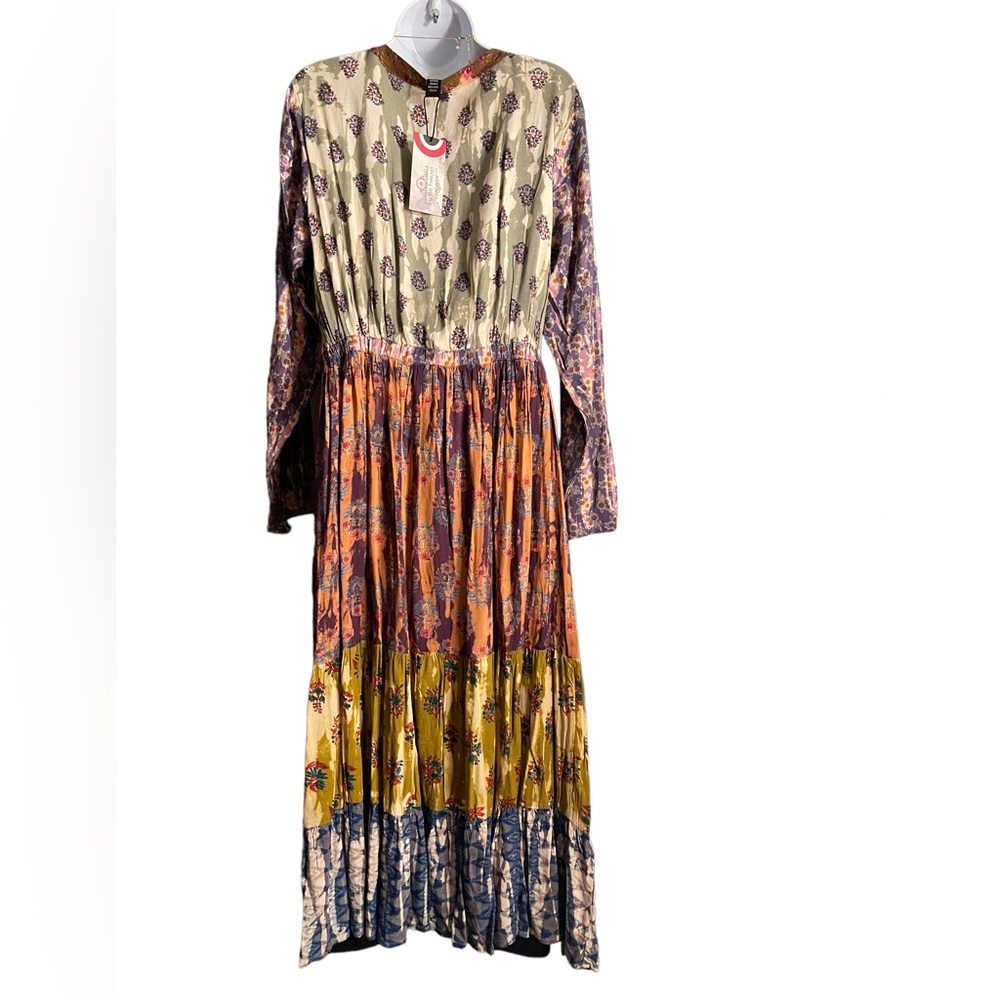 Sacred Threads Multicolor Bohemian Maxi Dress - image 2